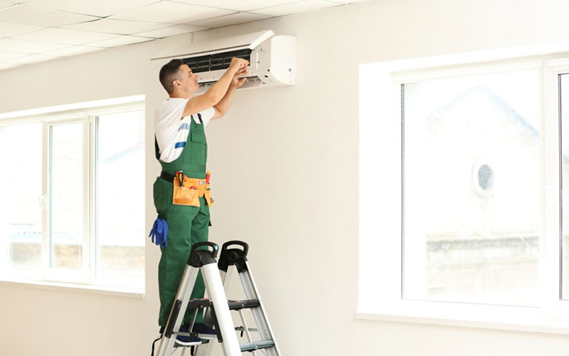 Máy lạnh cần được lắp đặt nơi thoáng mát