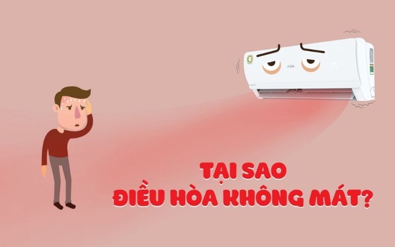 Lỗi F6 điều hòa Daikin khiến hơi lạnh không thể làm mát khắp phòng
