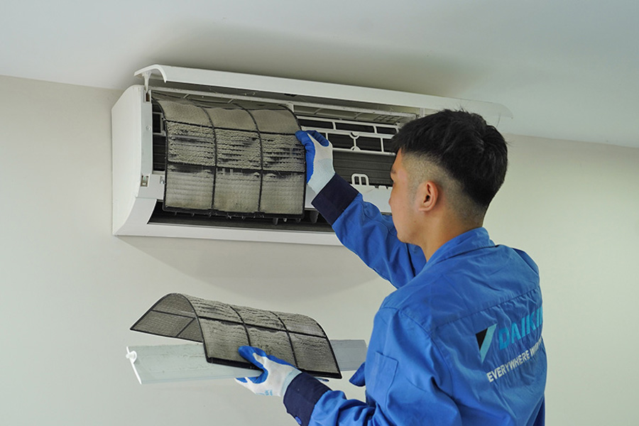 Thời gian làm việc của trung tâm sửa chữa bảo hành Daikin
