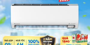 Điều Hòa Daikin Inverter FTKF25ZVMV 1HP - Mát Lạnh 2025