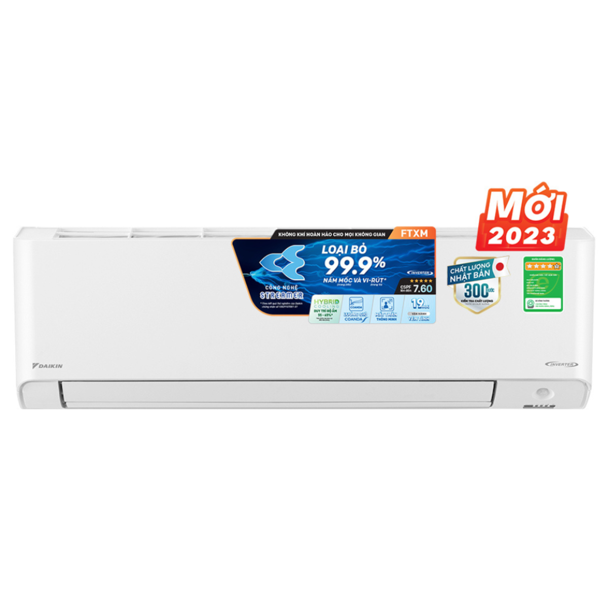 Điều Hòa Hai Chiều Inverter Daikin FTXM25XVMV 1HP Cao Cấp - Ảnh 3